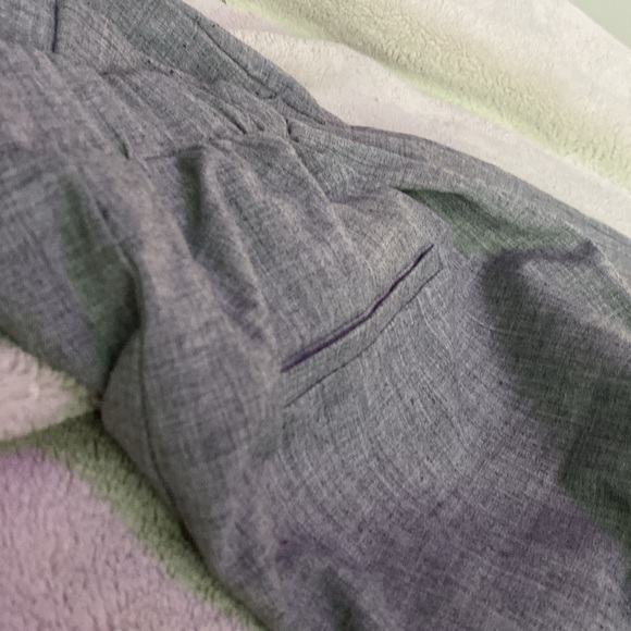 grey bell bottom pants - Picture 2 of 2